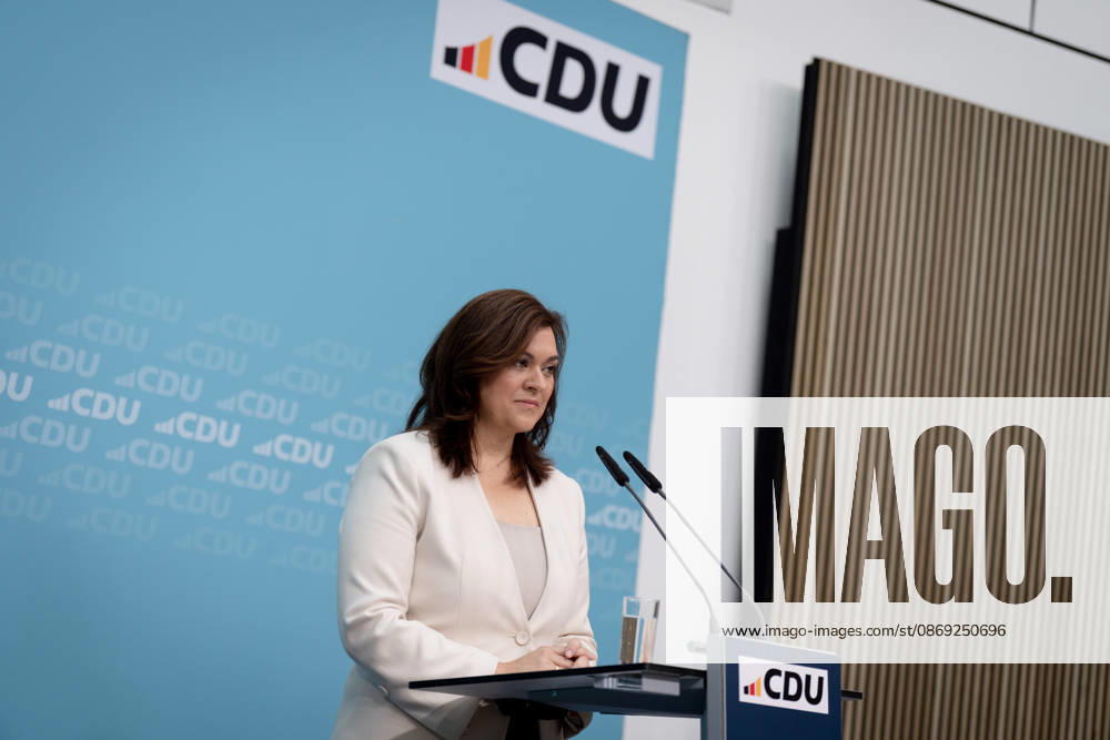 Berlin, Konrad-Adenauer-Haus, CDU Berlin, Konrad-Adenauer-Haus, CDU, Präsidiumsklausurtagung, Bundesvorstandssitzung, Generalsekretärin, CDU, Franziska Hoppermann Berlin Berlin GER