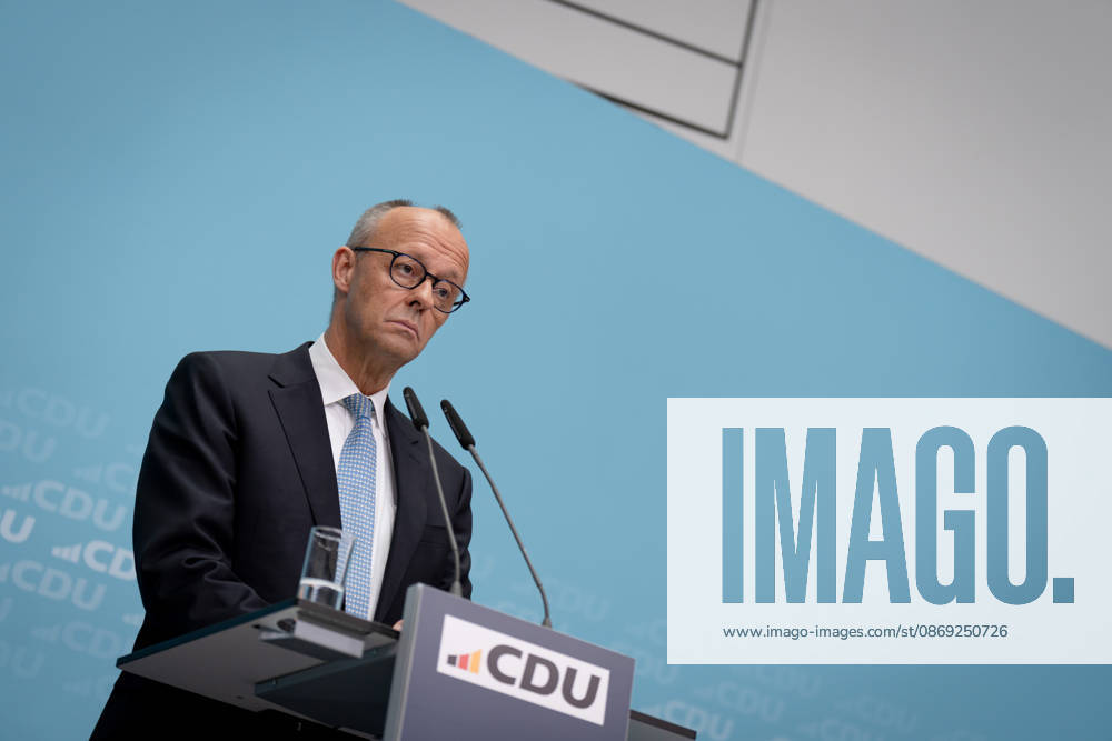 Berlin, Konrad-Adenauer-Haus, CDU Berlin, Konrad-Adenauer-Haus, CDU, Präsidiumsklausurtagung, Bundesvorstandssitzung, Friedrich Merz, Bundeskanzler, Generalsekretärin, CDU, Franziska Hoppermann Berlin Berlin GER