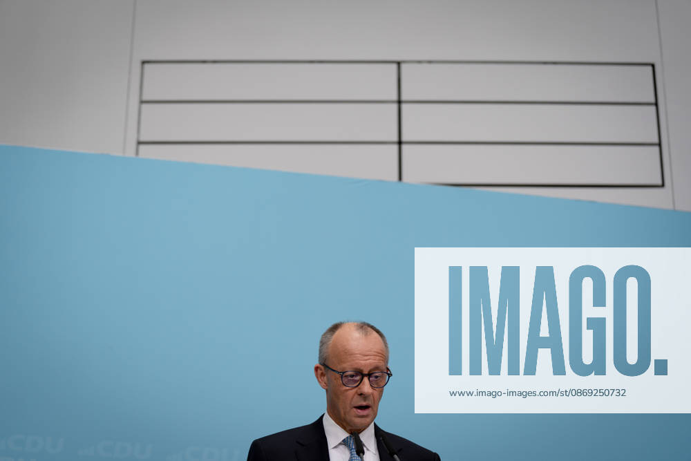 Berlin, Konrad-Adenauer-Haus, CDU Berlin, Konrad-Adenauer-Haus, CDU, Präsidiumsklausurtagung, Bundesvorstandssitzung, Friedrich Merz, Bundeskanzler, Generalsekretärin, CDU, Franziska Hoppermann Berlin Berlin GER