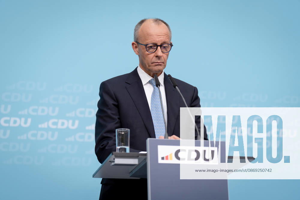 Berlin, Konrad-Adenauer-Haus, CDU Berlin, Konrad-Adenauer-Haus, CDU, Präsidiumsklausurtagung, Bundesvorstandssitzung, Friedrich Merz, Bundeskanzler, Generalsekretärin, CDU, Franziska Hoppermann Berlin Berlin GER