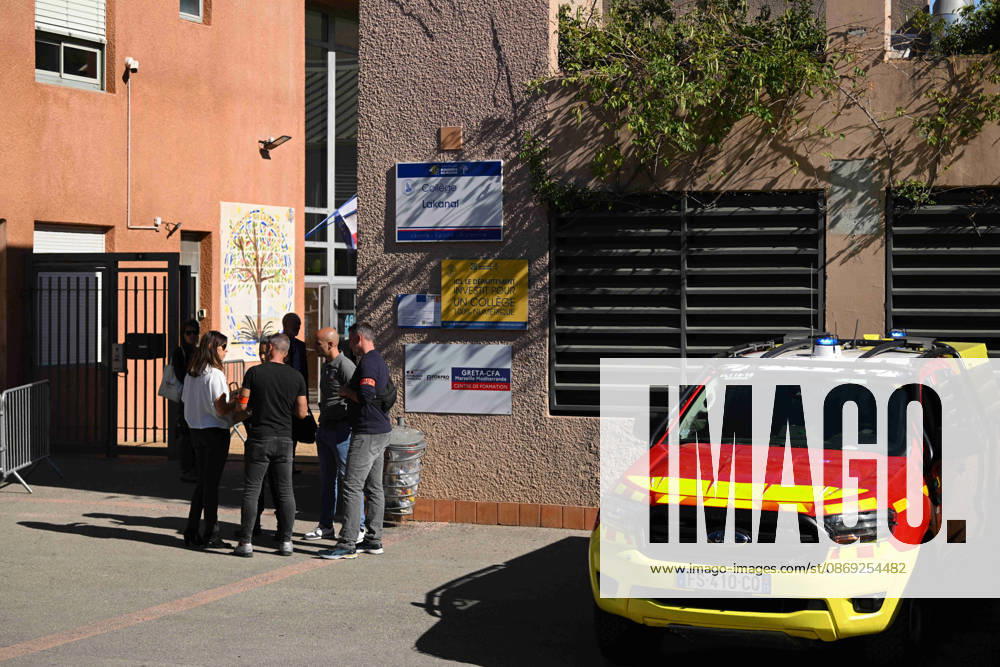 NEWS : Le principal d un college et une professeure blessÃ s par balle par un tir de fusil de chasse Ã Aubagne Le principal du college Lakanal Ã Aubagne et une professeure blessÃ s par balle par un tir de fusil de chasse, le 12 octobre 2026. AubagneFrance
