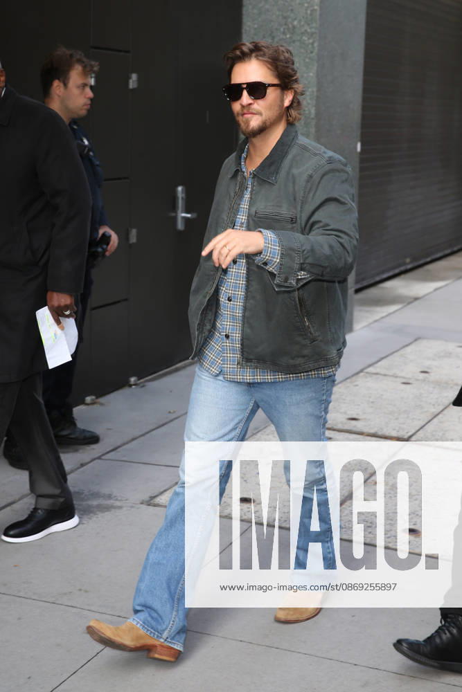 LUKE GRIMES at ABC Studios in New York City for ‘Live With Kelly and Markâ New York USA - ZUMAh16_ 20261012_zaf_h16_075
