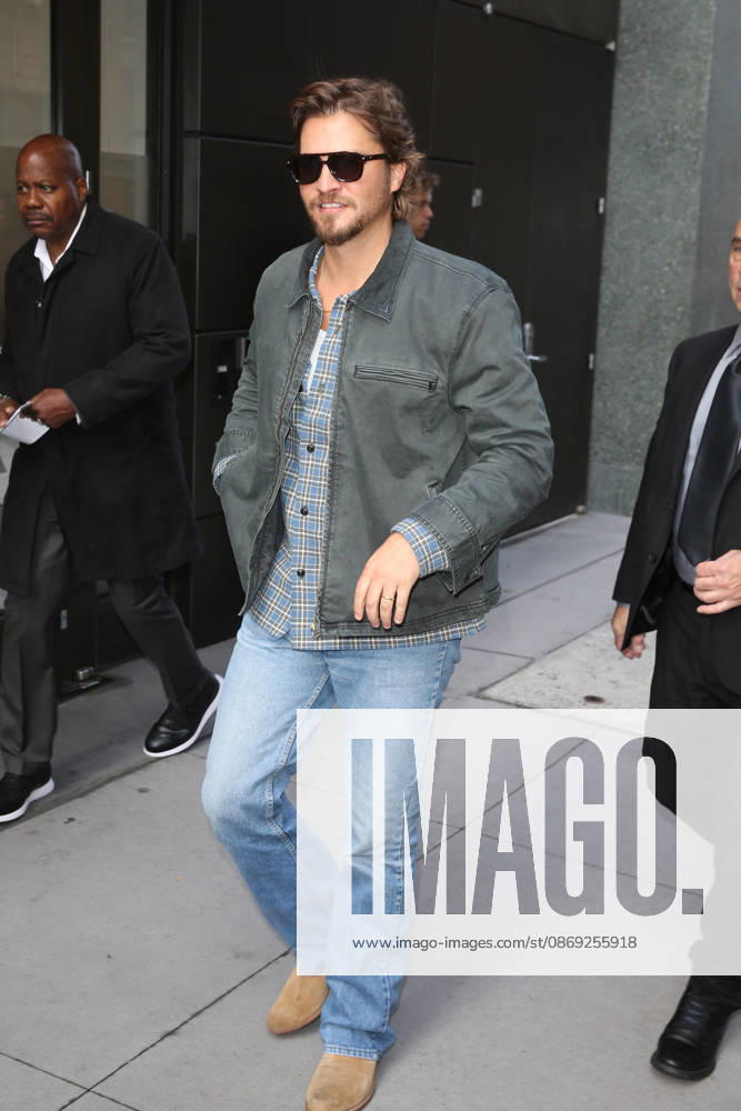 LUKE GRIMES at ABC Studios in New York City for ‘Live With Kelly and Markâ New York USA - ZUMAh16_ 20261012_zaf_h16_079