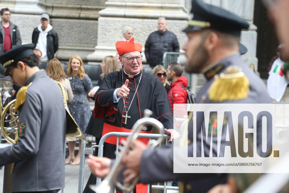 Cardinal TIMOTHY DOLAN was present.The 82nd Annual Columbus Day Parade in New York City New York USA - ZUMAh16_ 20261012_zaf_h16_118