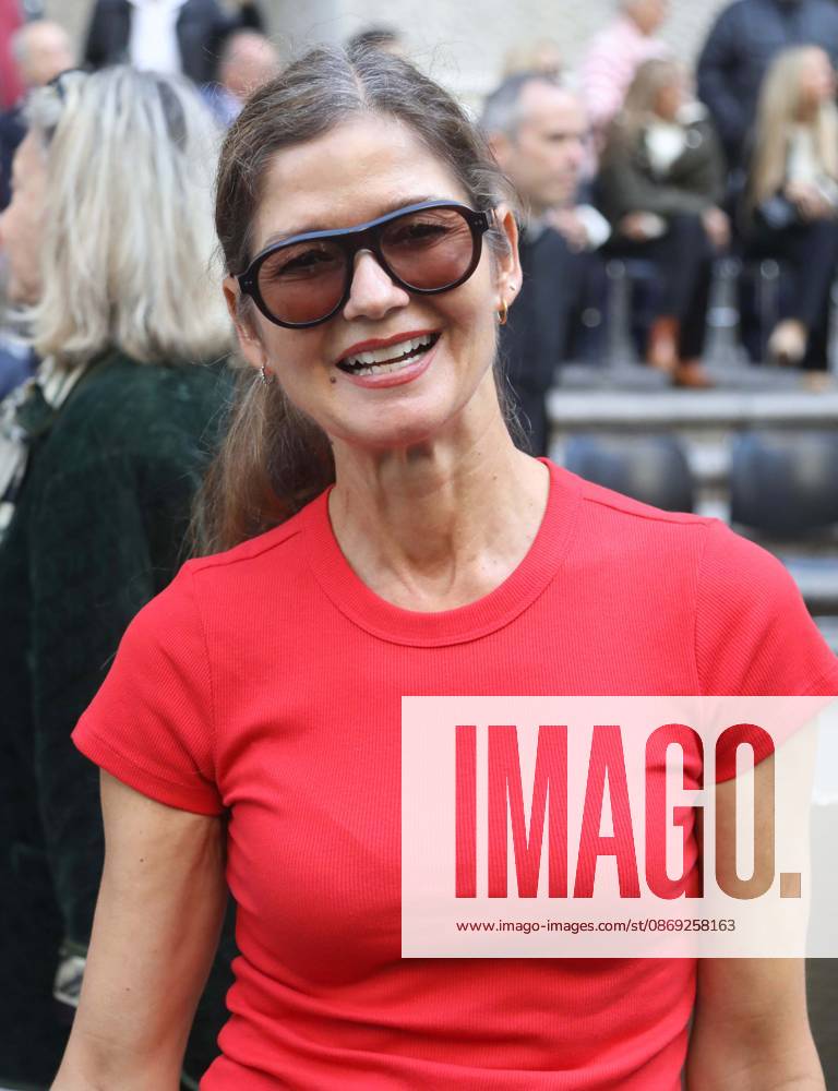 Actor JILL HENNESSY seen during the 2026 Columbus Day Parade celebrating Italian-American heritage on 5th Avenue. New York USA - ZUMAk03_ 20261012_zaf_k03_075