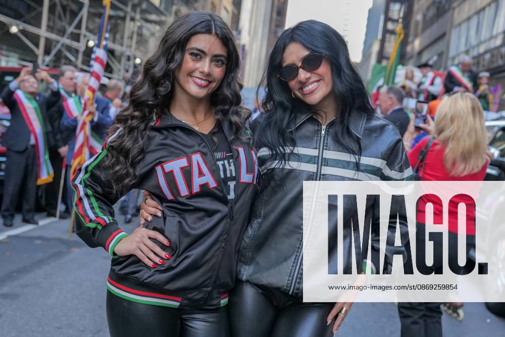 Italian Pride at the 82nd annual Columbus Day Parade as it.made its way up Fifth Avenue bringing the excitement and spirit of Italian.American heritage to NYC. Floats, marching bands, italian music.and thousands of spectators celebrated the history, culture and.contributions of Italian Americans. New York USA - ZUMAh156 20261012_znp_h156_005