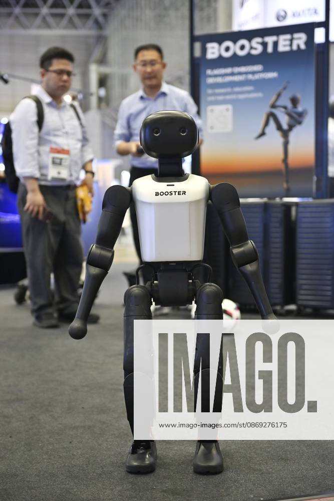 Japan showcases emerging technologies at CEATEC 2026 CHIBA, JAPAN - OCTOBER 13: A robot is displayed during CEATEC 2026 at Makuhari Messe in Chiba, Japan, October 13, 2026. The exhibition brings together technology companies, startups and research institutions presenting innovations for industrial and societal applications. David Mareuil Anadolu Chiba Japan. Editorial use only. Please get in touch for any other usage.