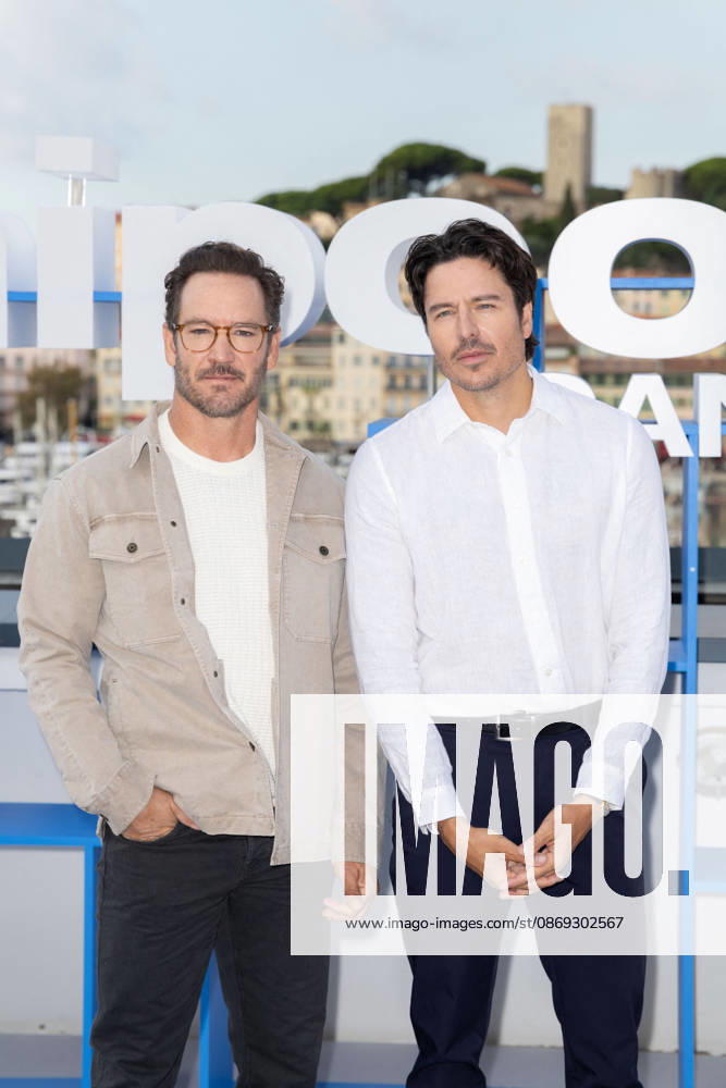 Mark-Paul Gosselaar Shane Cunningham During Premiere of BulgES - Cannes Mark-Paul Gosselaar and Shane Cunningham attend the photocall of BulgES during Cannes Mipcom 2026 in Cannes, France on October 13, 2026. Photo by Shootpix ABACAPRESS.COM Cannes France