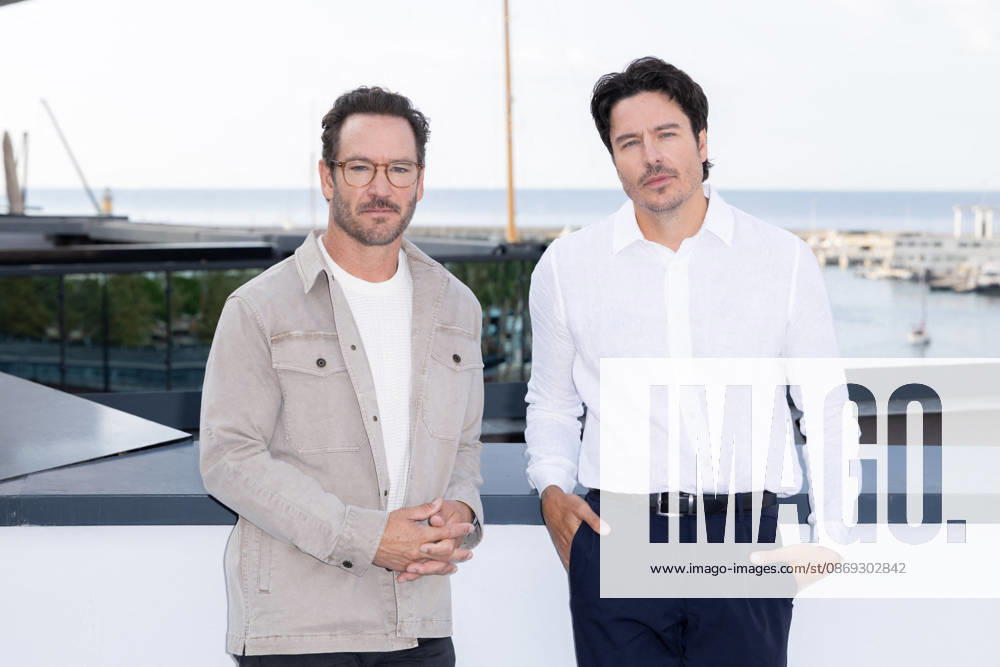 Mark-Paul Gosselaar Shane Cunningham During Premiere of BulgES - Cannes Mark-Paul Gosselaar and Shane Cunningham attend the photocall of BulgES during Cannes Mipcom 2026 in Cannes, France on October 13, 2026. Photo by Shootpix ABACAPRESS.COM Cannes France