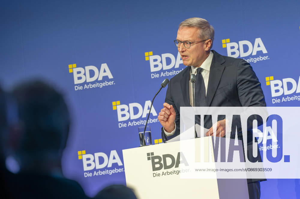 Karsten Wildberger besucht Arbeitgebertag 2026 EUR, Deutschland, Berlin, 13.10.2026: Karsten Wildberger (CDU) , Bundesminister für Digitales und Staatsmodernisierung auf dem Arbeitgebertag 2026 der Bundesvereinigung der Deutschen Arbeitgeberverbände.