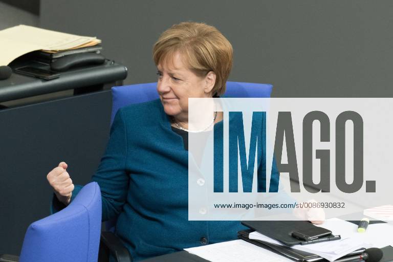 Berlin Deutscher Bundestag - Debatte, 21.11.18 Angela Merkel , Bundestag, Debatte - Haushalt, 21.11.2018,