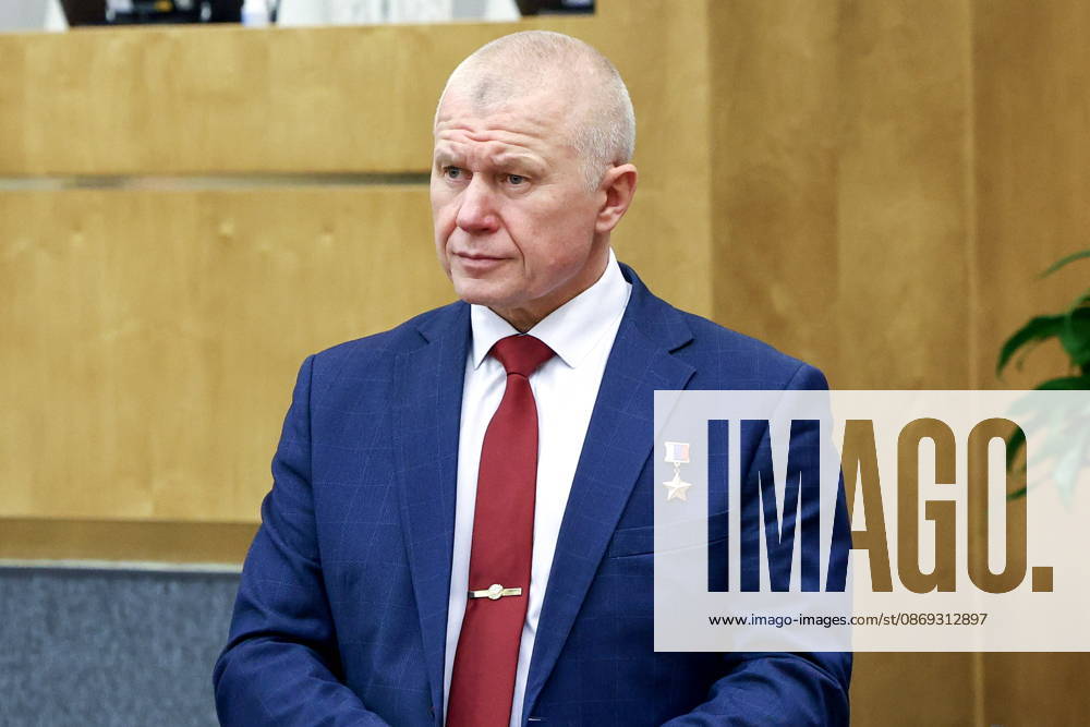 RUSSIA, MOSCOW - OCTOBER 13, 2026: Russian State Duma member Oleg Novitsky attends a plenary meeting of the Russian State Duma. Russian State Duma Press Office TASS 99238242