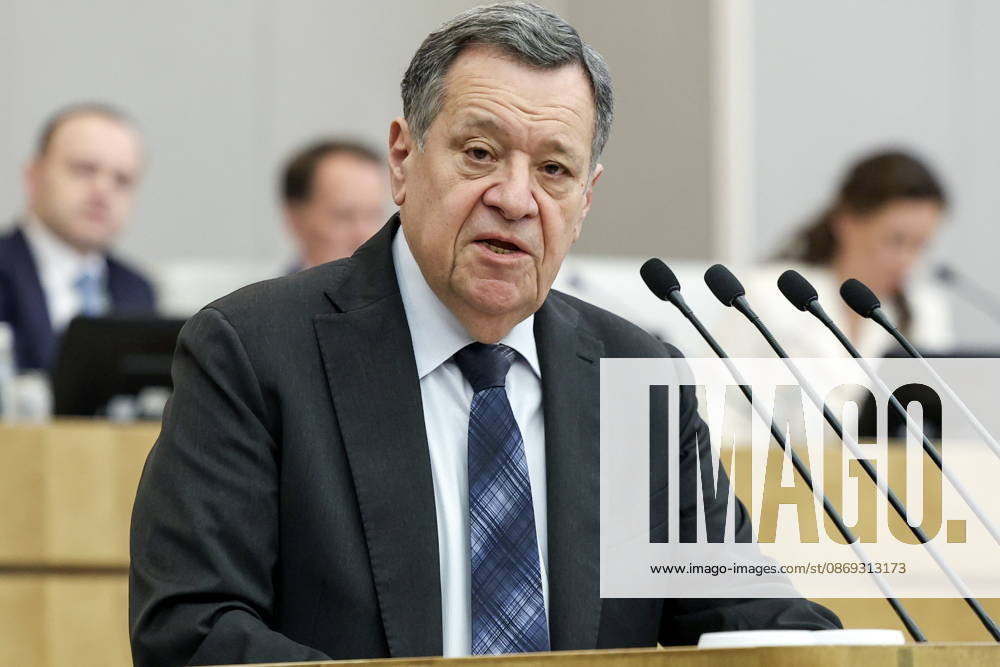 RUSSIA, MOSCOW - OCTOBER 13, 2026: Andrei Makarov, Chairman of the Russian State Duma s State Budget and Taxes Committee, attends a plenary meeting of the Russian State Duma Moscow Russia - ZUMAt113 20261013_zaa_t113_396