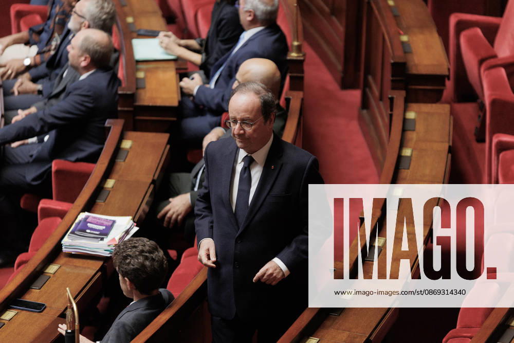 Francois Hollande during a question and answer session with the government at the National Assembly in Paris, on October 13, 2026. - ZUMAs287 20261013_zip_s287_030