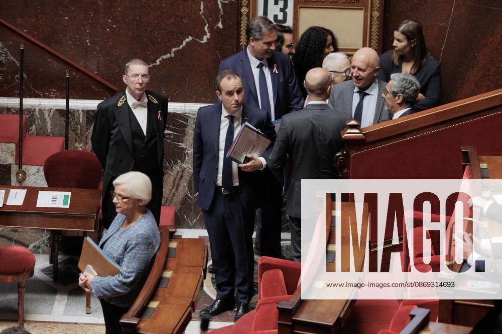 PRIME MINISTER SÃ bastien LECORNU during a question and answer session with the government at the National Assembly in Paris, on October 13, 2026. - ZUMAs287 20261013_zip_s287_023