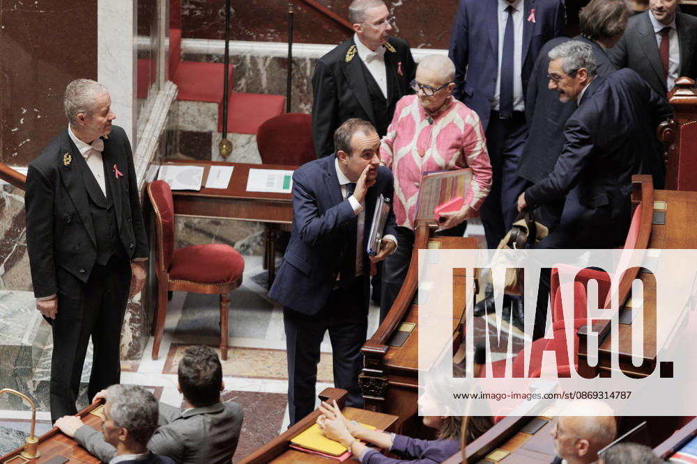 PRIME MINISTER SÃ bastien LECORNU during a question and answer session with the government at the National Assembly in Paris, on October 13, 2026. - ZUMAs287 20261013_zip_s287_025
