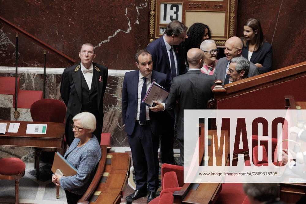 PRIME MINISTER SÃ bastien LECORNU during a question and answer session with the government at the National Assembly in Paris, on October 13, 2026. - ZUMAs287 20261013_zip_s287_034