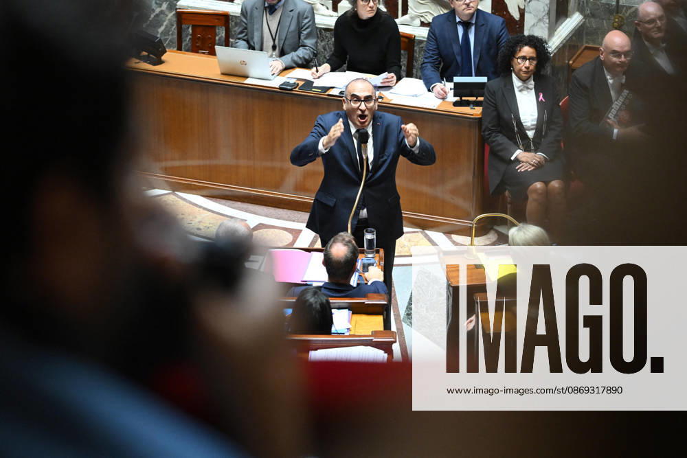 Session Of Questions To The Governement At The National Assembly - Paris French Minister of the Interior Laurent Nunez during a session of questions to the government at the National Assembly, French Parliament in Paris, France on octobre 13, 2026. Photo by Tomas Stevens ABACAPRESS.COM Paris France