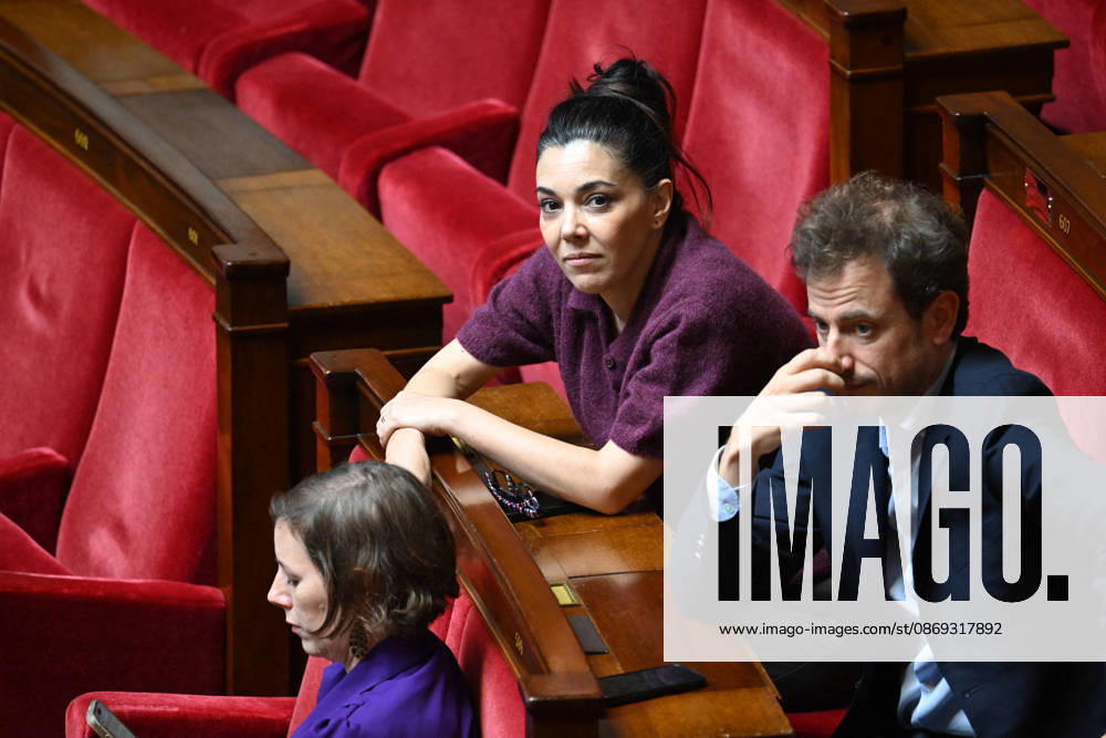 Session Of Questions To The Governement At The National Assembly - Paris French deputy Sophia Chikirou during a session of questions to the government at the National Assembly, French Parliament in Paris, France on octobre 13, 2026. Photo by Tomas Stevens ABACAPRESS.COM Paris France