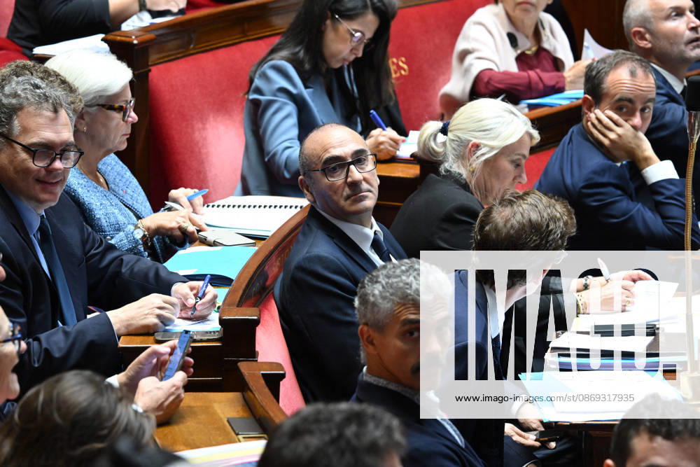 Session Of Questions To The Governement At The National Assembly - Paris French Minister of the Interior Laurent Nunez during a session of questions to the government at the National Assembly, French Parliament in Paris, France on octobre 13, 2026. Photo by Tomas Stevens ABACAPRESS.COM Paris France