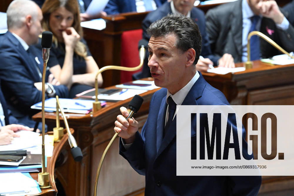 Session Of Questions To The Governement At The National Assembly - Paris French Minister of Higher Education, Research and Space Philippe Baptiste during a session of questions to the government at the National Assembly, French Parliament in Paris, France on octobre 13, 2026. Photo by Tomas Stevens ABACAPRESS.COM Paris France