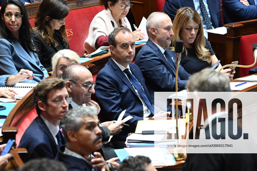 Session Of Questions To The Governement At The National Assembly - Paris French Prime Minister Sebastien Lecornu during a session of questions to the government at the National Assembly, French Parliament in Paris, France on octobre 13, 2026. Photo by Tomas Stevens ABACAPRESS.COM Paris France