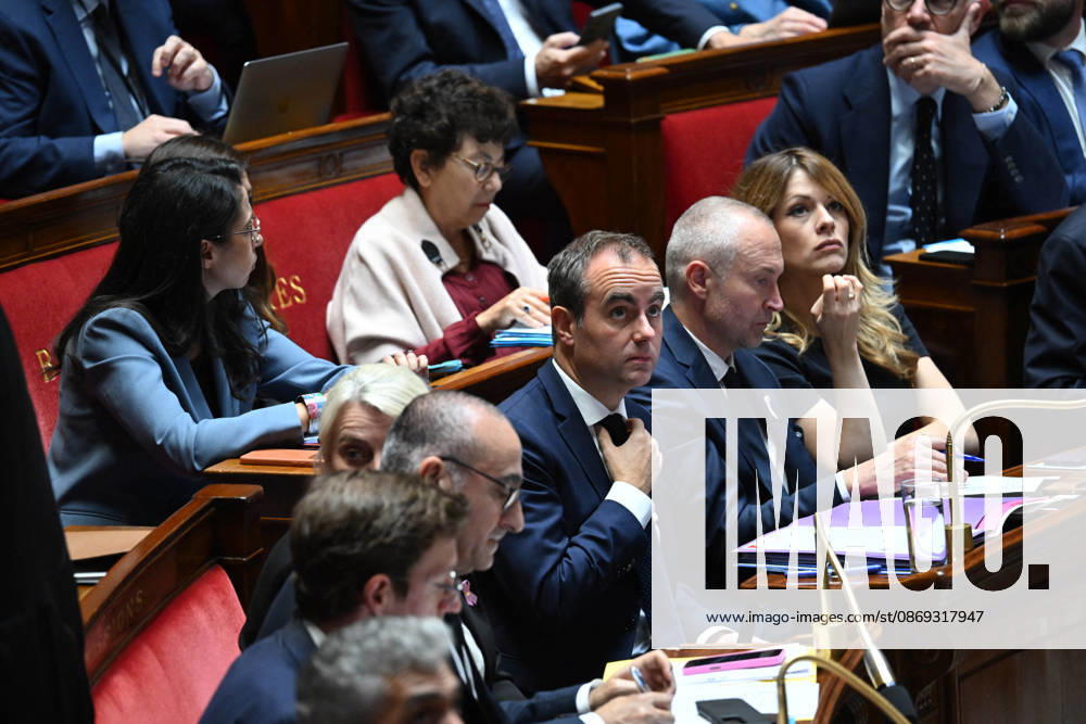 Session Of Questions To The Governement At The National Assembly - Paris French Prime Minister Sebastien Lecornu during a session of questions to the government at the National Assembly, French Parliament in Paris, France on octobre 13, 2026. Photo by Tomas Stevens ABACAPRESS.COM Paris France