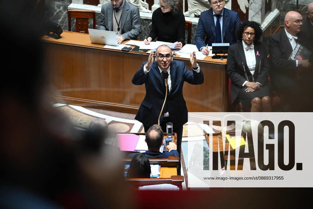 Session Of Questions To The Governement At The National Assembly - Paris French Minister of the Interior Laurent Nunez during a session of questions to the government at the National Assembly, French Parliament in Paris, France on octobre 13, 2026. Photo by Tomas Stevens ABACAPRESS.COM Paris France