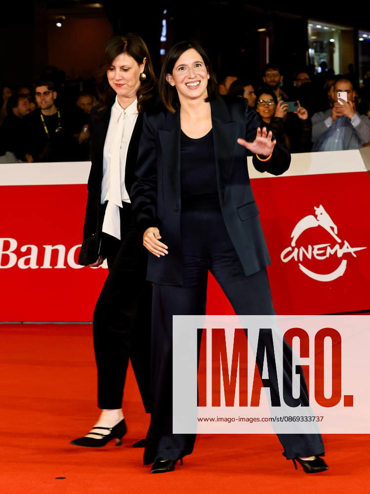 IPA89642780 - Rome, 2026 Film Festival Evening 1 Red Carpet at the Opening Ceremony In the photo: Paola Belloni, Elly Schlein