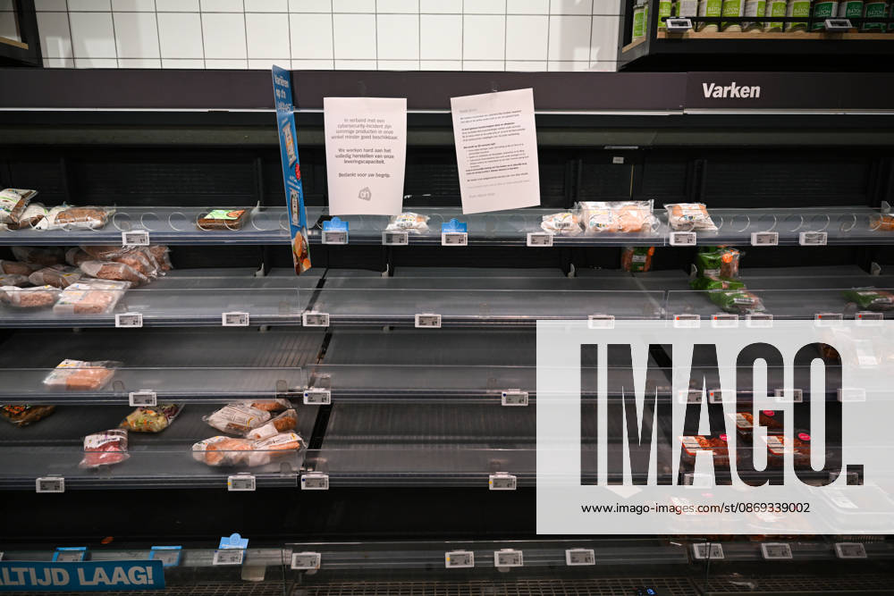 Suspected cyberattack disrupts supermarket operations across Europe ROTTERDAM, NETHERLANDS - OCTOBER 13: A major cybersecurity incident affecting supermarket chain Albert Heijn in Rotterdam, Netherlands on October 13, 2026, and other businesses disrupts operations in the Netherlands, France and other European countries. The ongoing investigation has raised concerns about a possible cyberattack, while the company warns customers of potential phishing attempts. Authorities and cybersecurity experts continue to assess the incident Mouneb Taim Anadolu Rotterdam Netherlands. Editorial use only. Please get in touch for any other usage.