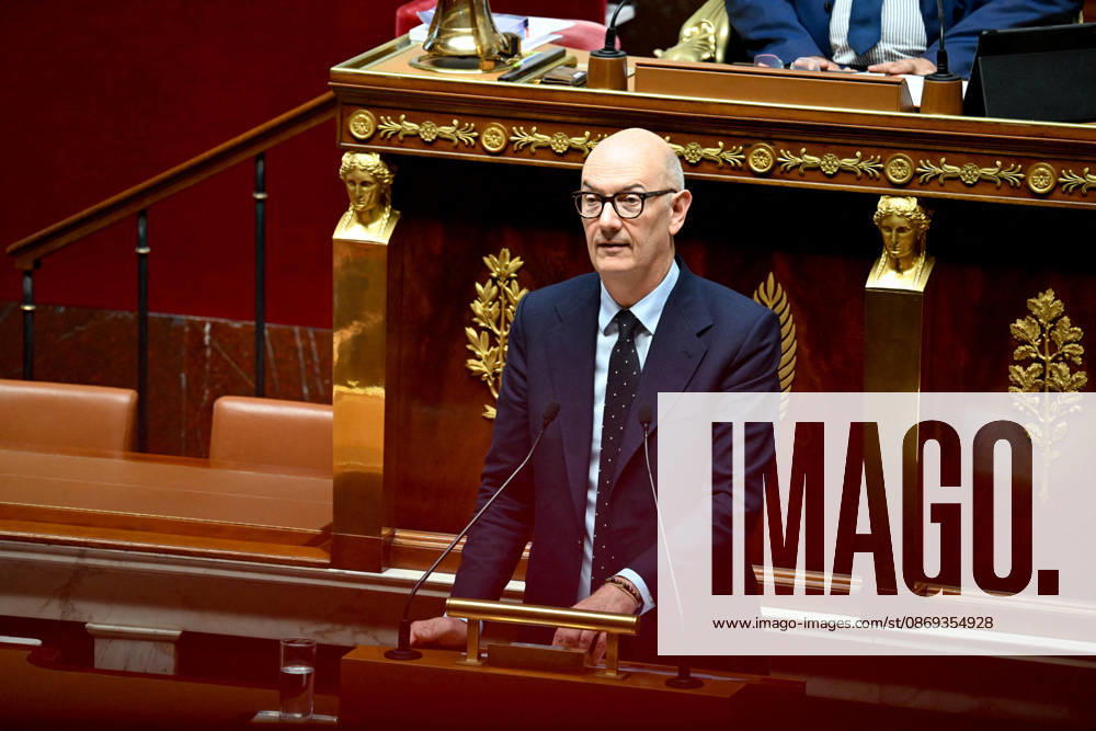 2027 Finance Bill Part One at the National Assembly French Minister of the Economy, Finance and Industrial, Energy and Digital Sovereignty Roland Lescure during the 2027 Finance Bill Part One at the National Assembly, French Parliament in Paris, France on octobre 13, 2026. Photo by Tomas Stevens ABACAPRESS.COM Paris France