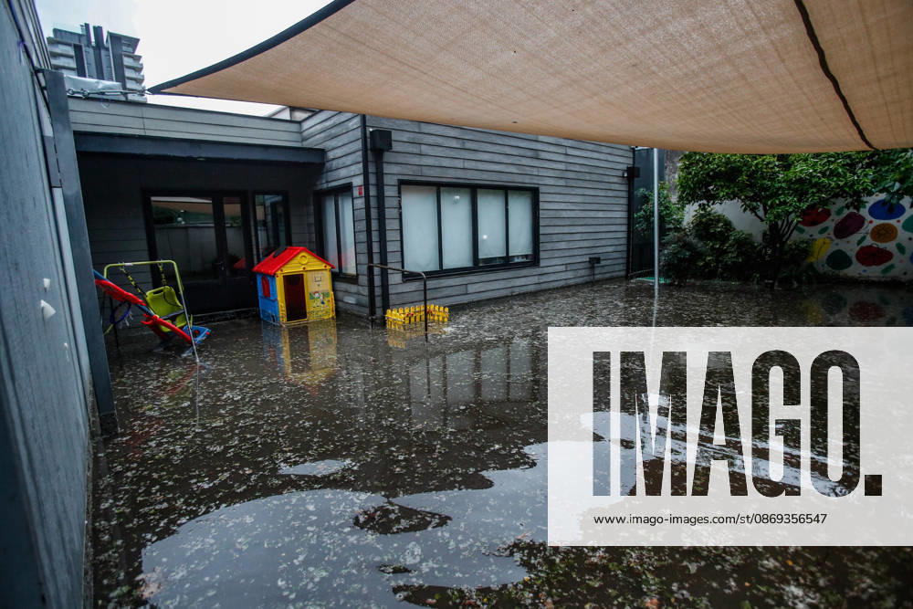 Jan Van Dijk Special School Flooding at the intersection of Irarrazaval and Lo Encalada in the municipality of Nunoa as a result of the heavy rains that fell in the capital Diego Martin Aton Chile, Aton 1199663 jpeg