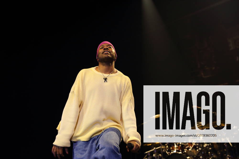 Khalid Donnel Robinson alias Khalid bei einem Konzert in der Uber Eats Music Hall in Berlin, 13. Oktober 2026. Khalid Konzert Berlin