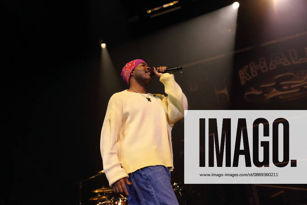 Khalid Donnel Robinson alias Khalid bei einem Konzert in der Uber Eats Music Hall in Berlin, 13. Oktober 2026. Khalid Konzert Berlin