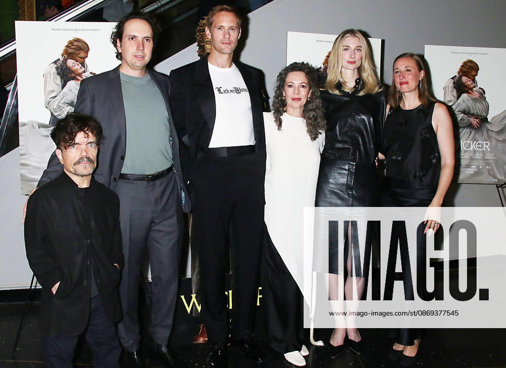 New York October 13, 2026. Peter Dinklage, Alex Huston Fischer, Alexander Skarsgard, Olivia Colman, Elizabeth Debicki and Eleanor Wilson attend Black Bear s Wicker screening at AMC Lincoln Square 13 in New York. October 13, 2026 RW Mediapunch