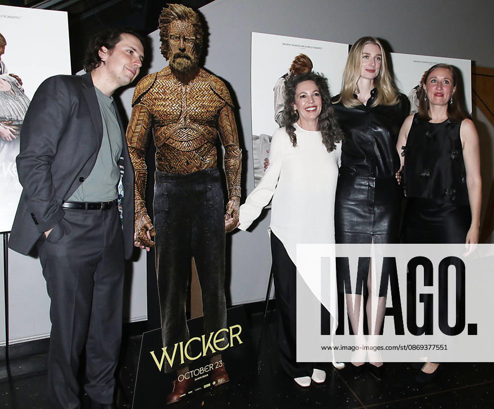 New York October 13, 2026. Alex Huston Fischer, Olivia Colman, Elizabeth Debicki and Eleanor Wilson attend Black Bear s Wicker screening at AMC Lincoln Square 13 in New York. October 13, 2026 RW Mediapunch