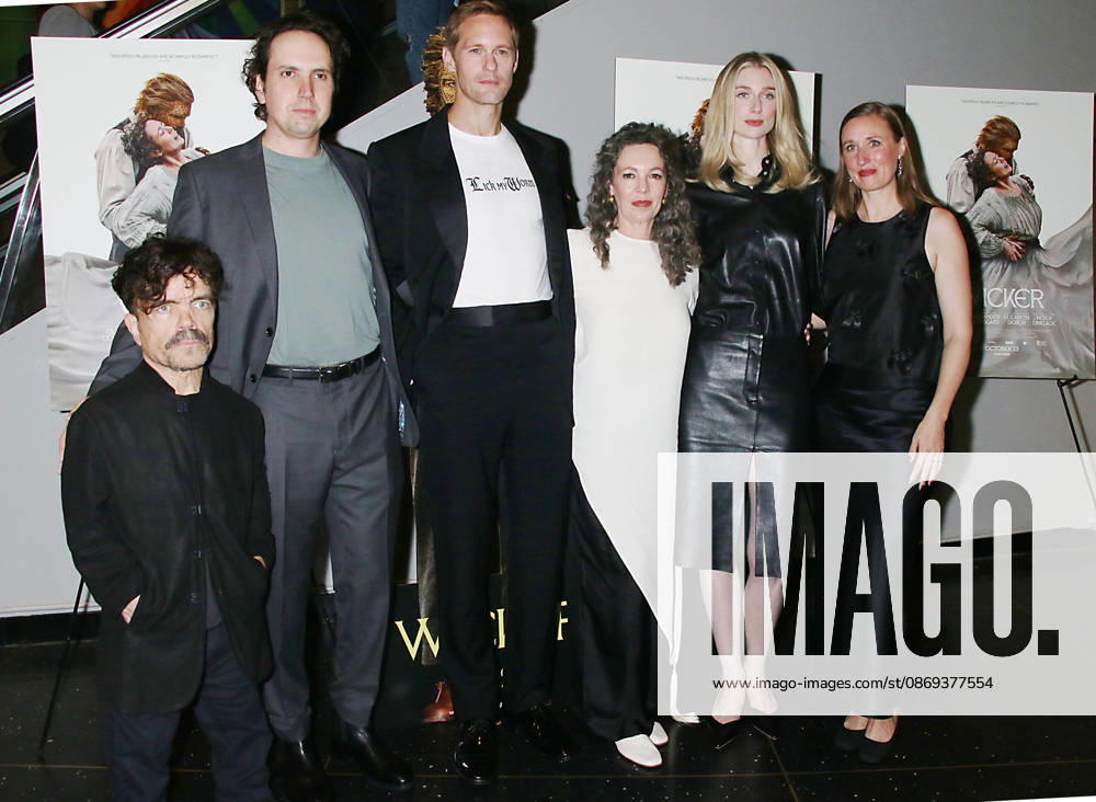 New York October 13, 2026. Peter Dinklage, Alex Huston Fischer, Alexander Skarsgard, Olivia Colman, Elizabeth Debicki and Eleanor Wilson attend Black Bear s Wicker screening at AMC Lincoln Square 13 in New York. October 13, 2026 RW Mediapunch