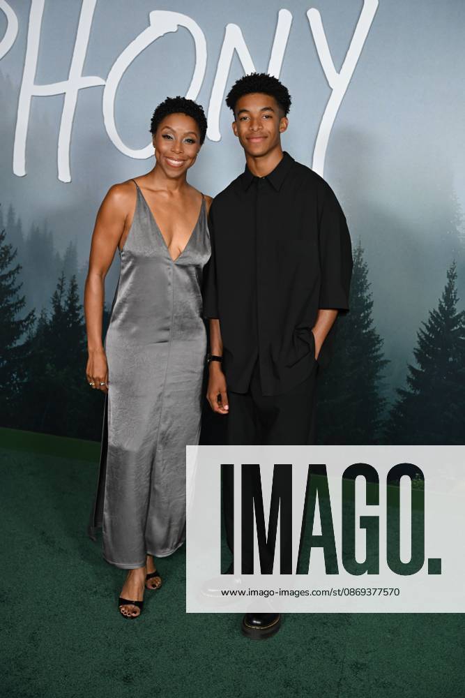 Los Angeles , CA: - OCTOBER 13: Brittany Perry-Russell and Isaiah Russell-Bailey at the Los Angeles premiere of Hulu s Phony at Pacific Design Center on October 13, 2026 Credit: Michael Mattes USA - ZUMAa123 20261013_zaa_a123_107