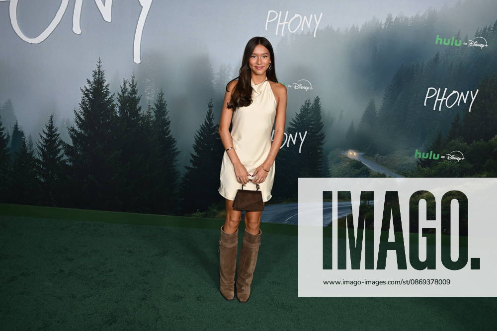 Los Angeles , CA: - OCTOBER 13: Mahaela Park at the Los Angeles premiere of Hulu s Phony at Pacific Design Center on October 13, 2026 Credit: Michael Mattes USA - ZUMAa123 20261013_zaa_a123_129