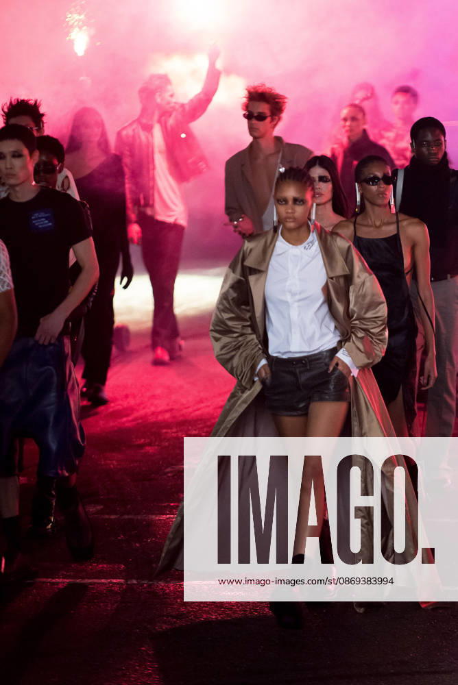 SãO PAULO, SP - 13.10.2026: SPFW N61 - The FORCA Studio fashion show took place this Wednesday (13), at Praça Charles Miller, during SPFW N61 in São Paulo, SP. In the photo, the Forca X collection, designed by creative directors Vivian Rivaben and Silvio De Marchi. x3031418x VincentxBosson