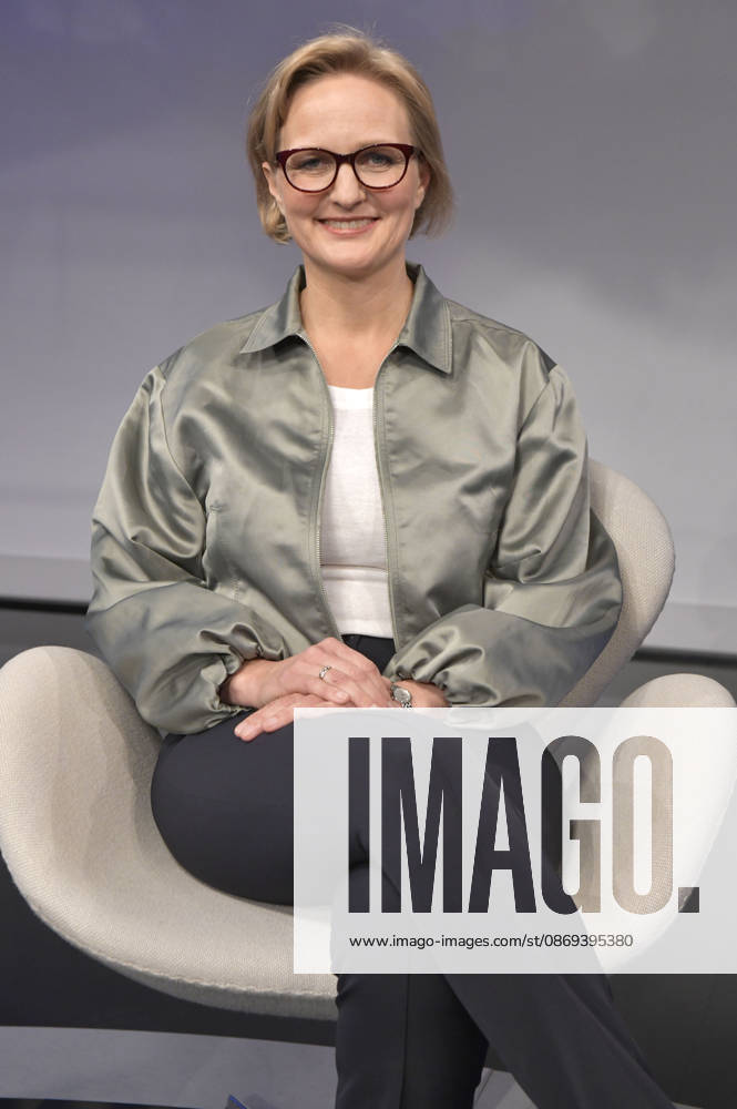 Franziska Brantner in der ARD-Talkshow maischberger im Studio Berlin Adlershof. Berlin