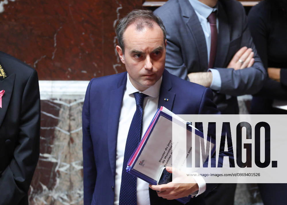 Assemble´e Nationale - QAG du 13 octobre 2026 Sébastien Lecornu Séance des Questions d Actualités au Gouvernement du 13 octobre 2026 à l Assemble´e Nationale à Paris. Current Affairs Question Period with the Government on October 13, 2026, at the National Assembly in Paris.
