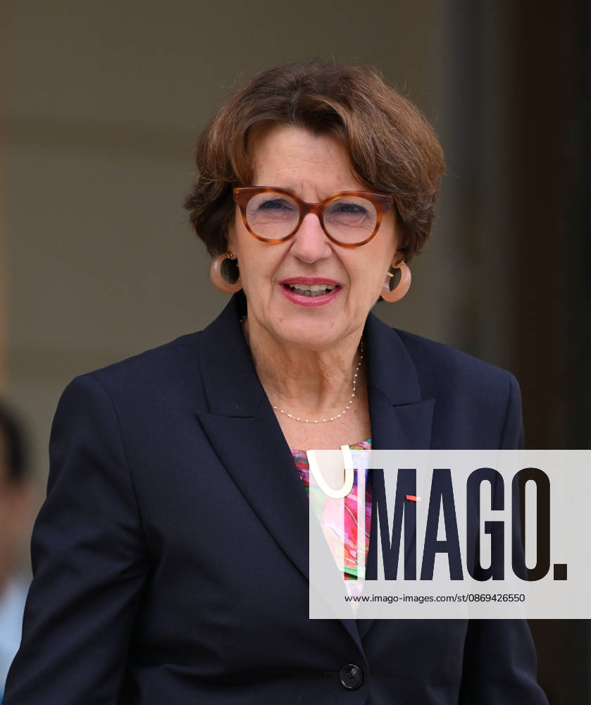 French government weekly cabinet meeting at Elysee Palace in Paris PARIS, FRANCE - OCTOBER 14: French Agriculture Minister Annie Genevard leaves after a weekly cabinet meeting at the Elysee Palace in Paris, France on October 14, 2026. Mustafa Yalcin Anadolu Paris France. Editorial use only. Please get in touch for any other usage.