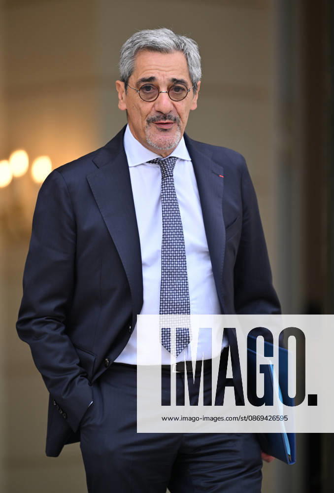 French government weekly cabinet meeting at Elysee Palace in Paris PARIS, FRANCE - OCTOBER 14: French Trade Minister for small and medium enterprises Serge Papin leaves after a weekly cabinet meeting at the Elysee Palace in Paris, France on October 14, 2026. Mustafa Yalçin Anadolu Paris France. Editorial use only. Please get in touch for any other usage.