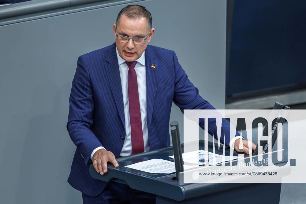 Bundestag Tino Chrupalla (AfD) im Deutschen Bundestag am 14.10.26 in Berlin. Berlin Berlin Deutschland Bundestag