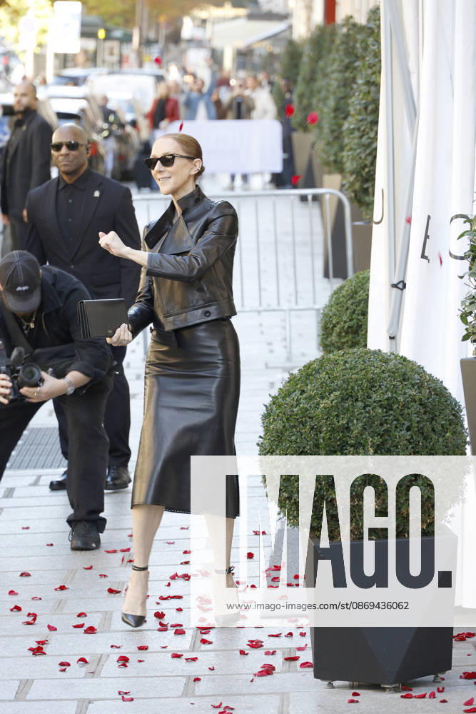 Céline Dion greets her fans as she leaves theRoyal Monceau Hotel in Paris before heading to the La Plénitude Arena at Paris La Défense to continue her concert series on October 14, 2026 Christophe Aubert Bestimage Céline Dion greets fans as she leaves the Royal Monceau Hotel in Paris before heading to the La Plénitude Arena at Paris La Défense to continue her concert series on October 14, 2026, Paris, France