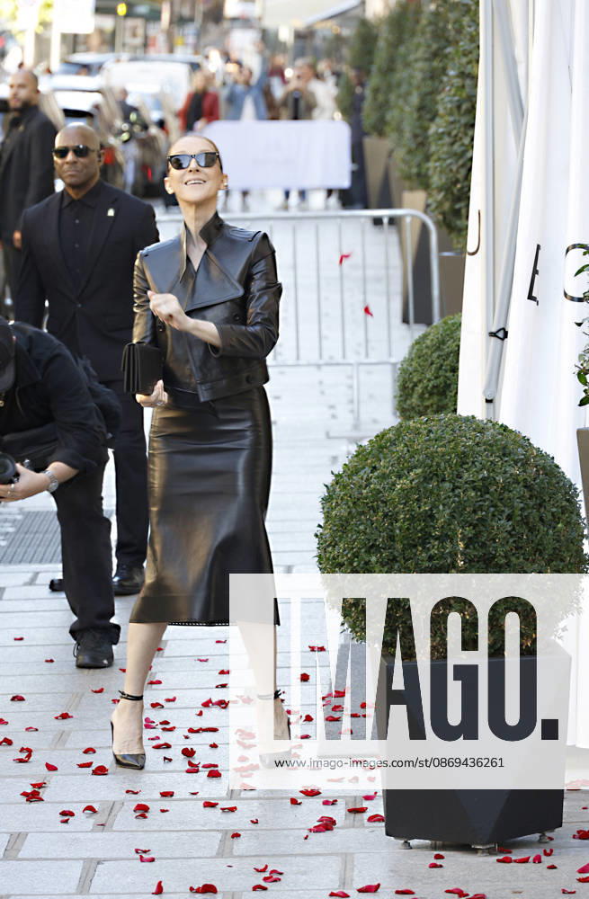Céline Dion greets her fans as she leaves theRoyal Monceau Hotel in Paris before heading to the La Plénitude Arena at Paris La Défense to continue her concert series on October 14, 2026 Christophe Aubert Bestimage Céline Dion greets fans as she leaves the Royal Monceau Hotel in Paris before heading to the La Plénitude Arena at Paris La Défense to continue her concert series on October 14, 2026, Paris, France