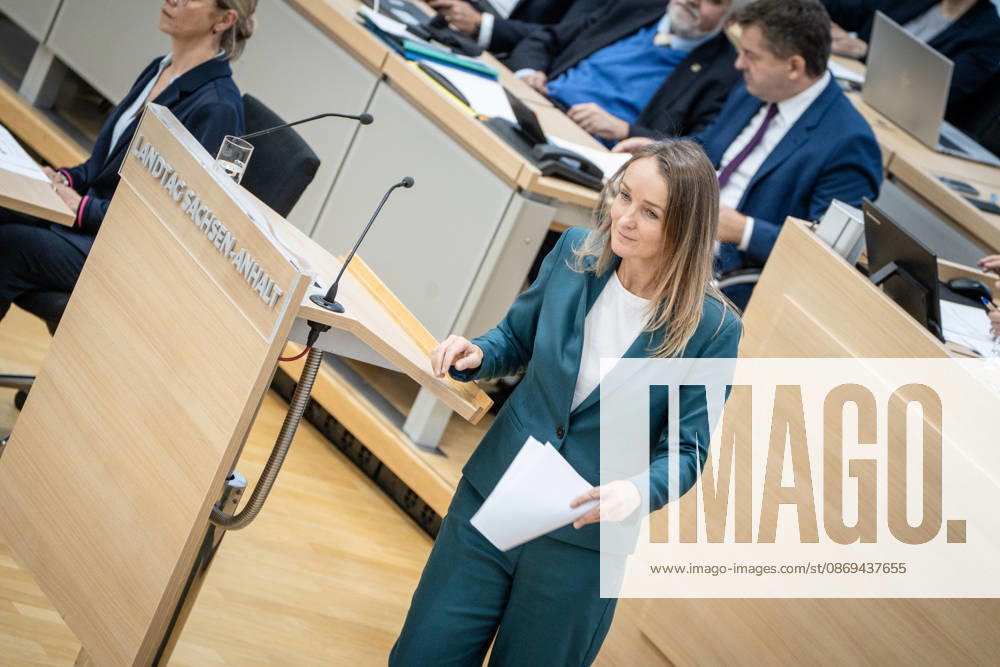 Claudia Wittig, Abgeordnete BSW;Landtagssitzung Oktober 2026 (II) Sondersitzung auf Antrag von AfD und BSW zum Thema Frieden in der Ukraine schaffen, Magdeburg Sachsen-Anhalt Deutschland Landtag