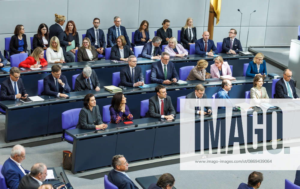 Bundestag Das Bundeskabinett im Deutschen Bundestag am 14.10.26 in Berlin. Berlin Berlin Deutschland Bundestag