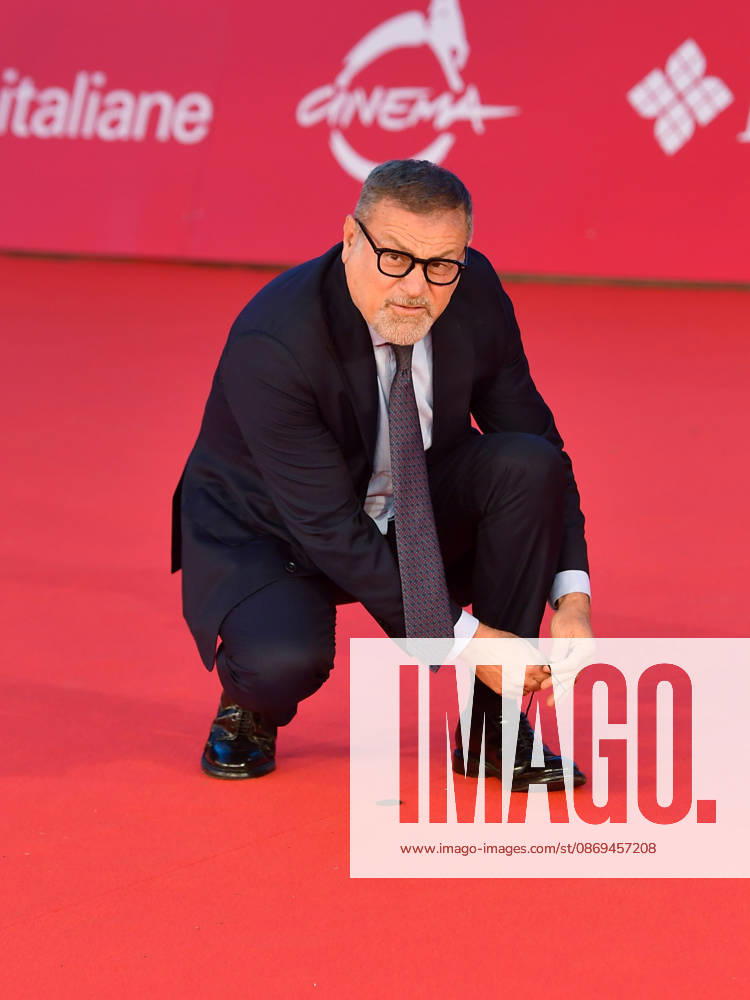 IPA89682875 - Rome, 2026 Film Festival - Evening 2 - Red carpet for the film ELSINORE. Pictured: Massimo Osanna